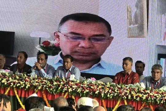 দেশ যাতে গণতান্ত্রিক অবস্থায় ফিরে আসতে না পারে, সে জন্য ষড়যন্ত্র চলছে: তারেক রহমান 
