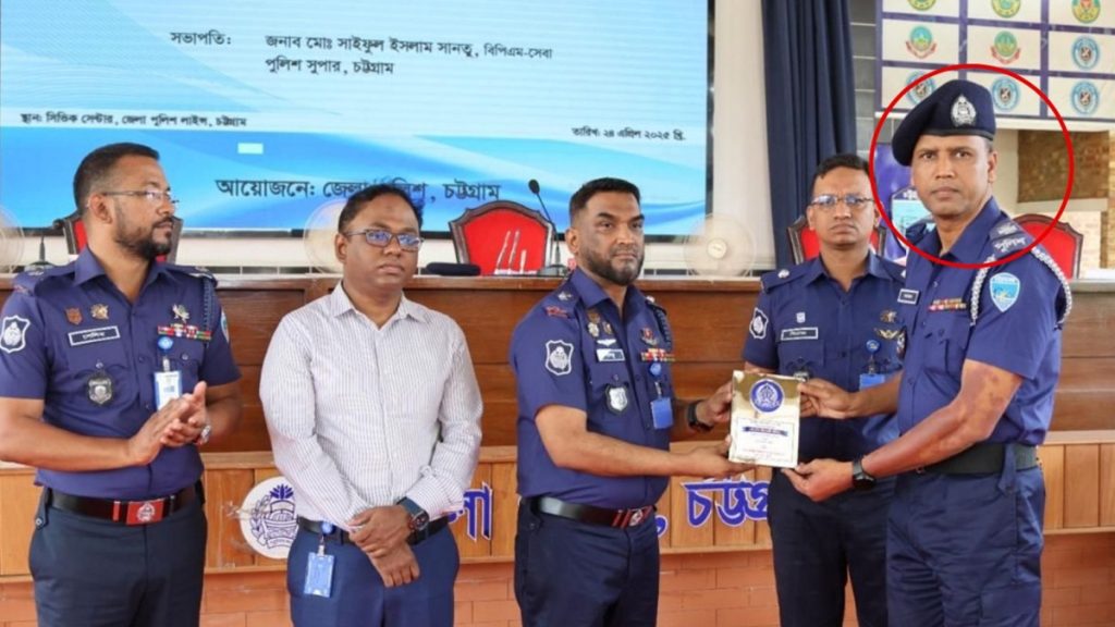 মাদক পাচারে সম্পৃক্ততার অভিযোগে প্রত্যাহার হলেন শ্রেষ্ঠ মাদক উদ্ধারকারী পুলিশ অফিসার
