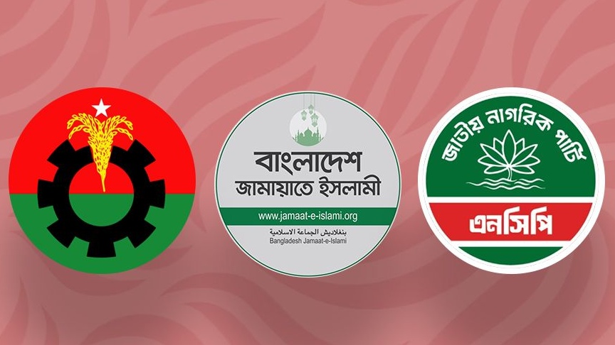 ‘জুলাইয়ের শক্তি’ এনসিপিকে জোটে পেতে চায় বিএনপি ও জামায়াত