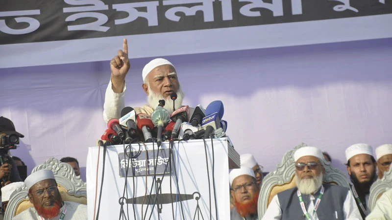 কেউ ঝগড়া করতে এলে ছেড়ে দেওয়া হবে না: জামায়াত আমির