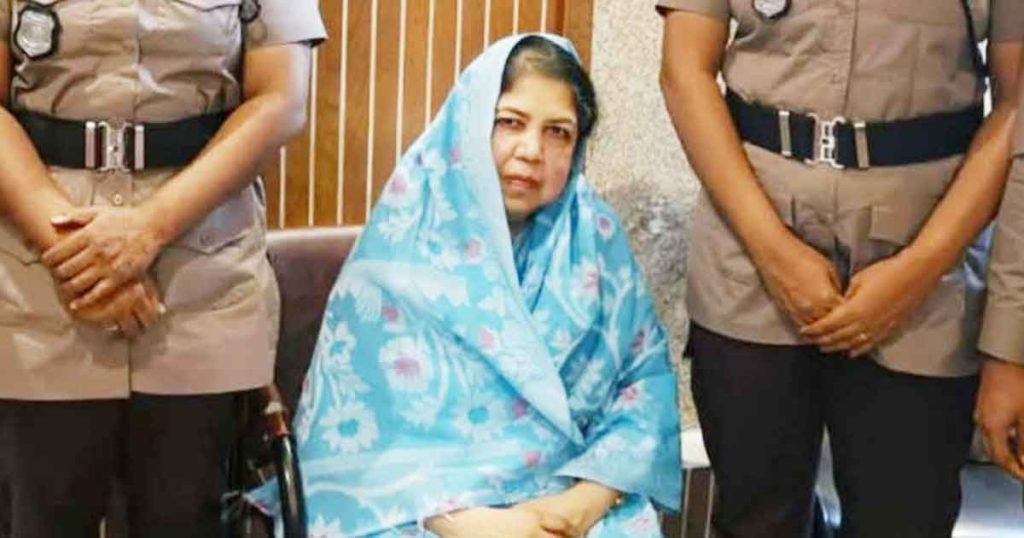 সংসদ ভবনের বাংকার থেকে বের হয়ে আত্মগোপনে ছিলেন শিরীন শারমিন