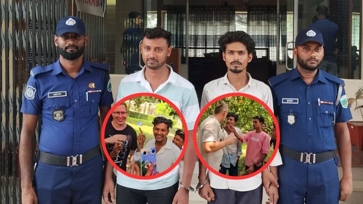 বিদেশী নাগরিককে হয়রানী করায় ২ টিকটকার গ্রেপ্তার