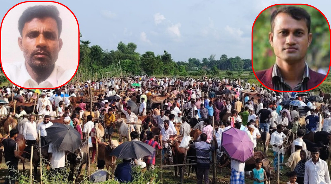 চাকমারকুল ইউনিয়ন যুবদল সভাপতির নেতৃত্বে গরুর বাজার দখল করে চাঁদা আদায়ের অভিযোগ