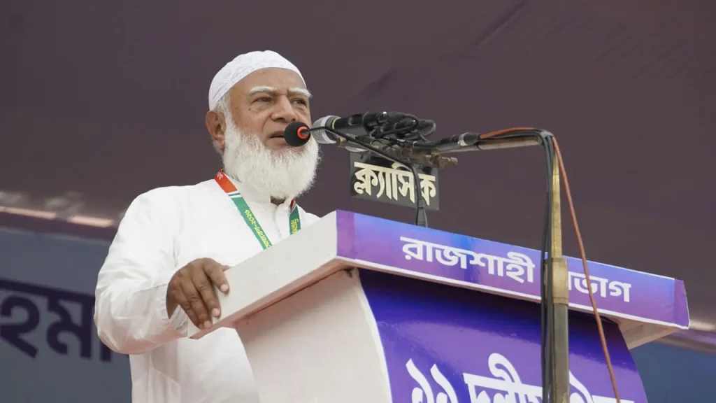 <span>বিএনপিকে জামায়াতের আমির / </span>‘আপনাদের নাম ছিল জাতীয়তাবাদী দল, এখন মানুষ বলে চাঁদাবাজি দল’