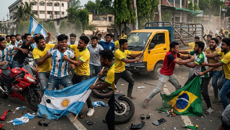 ১২ হাজার কিলোমিটার দূরের খেলা নিয়ে বাংলাদেশে মৃত্যু ১৩