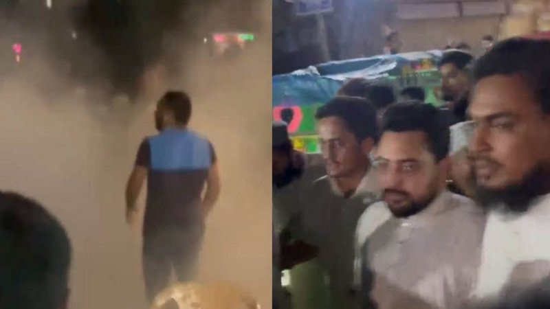 এনসিপির সমাবেশস্থলে বোমা বিস্ফোরণ