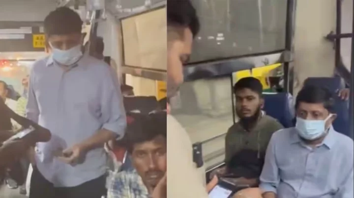 ভাঙতি না থাকায় মন্ত্রীকে বাস থেকে নামিয়ে দিলেন কন্ডাক্টর