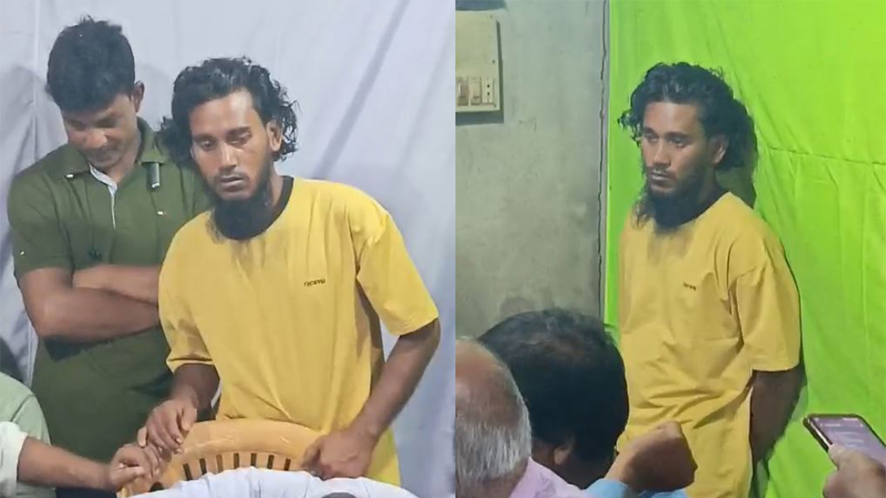পরকীয়ার অভিযোগে গ্রামবাসীর হাতে আটক কনটেন্ট ক্রিয়েটর রিপন মিয়া